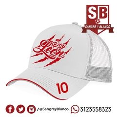 Gorra Soy León - Sangre y Blanco