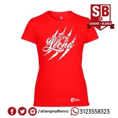 Camiseta/Esqueleto Mujer Soy Leona-Rasguño - comprar online