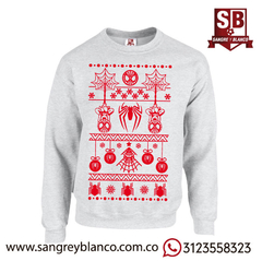 Saco Hoodie navideño Spiderman -Peter Parker-Hombre Araña