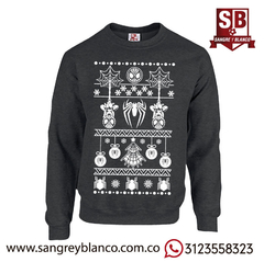 Saco Hoodie navideño Spiderman -Peter Parker-Hombre Araña