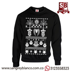 Saco Hoodie navideño Spiderman -Peter Parker-Hombre Araña