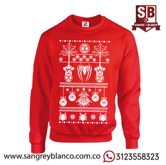 Saco Hoodie navideño Spiderman -Peter Parker-Hombre Araña