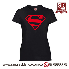 Camiseta Superman Negro-Rojo - comprar online