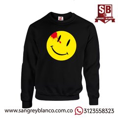 Buzo Cara Feliz Watchmen - tienda online