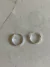 AROS DE PLATA INA 8MM - comprar online