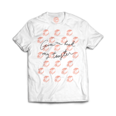Remera Niño "Mini Toaster" blanca