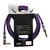 Cabo Seizi Cable Energy P10 x P10 - Reto/L – Black & Purple – 3m - Yashi Cables