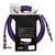 Cabo Seizi Cable Energy P10 x P10 - Reto/L – Black & Purple – 6m - Yashi Cables