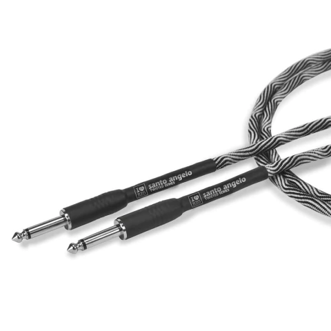 Cabo Instrumento P10-P10 mono/mono - Santo Angelo Mod Rio (reto/reto) - 4,57m