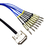 Cabo de Audio - Santo Angelo SAS8 - DB25 Macho - 8x P10 TRS Macho Amphenol - Yashi