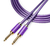 Cabo Instrumento P10-P10 Mono/Mono - Santo Angelo Mod. Metal DCI Purple - Reto/Reto