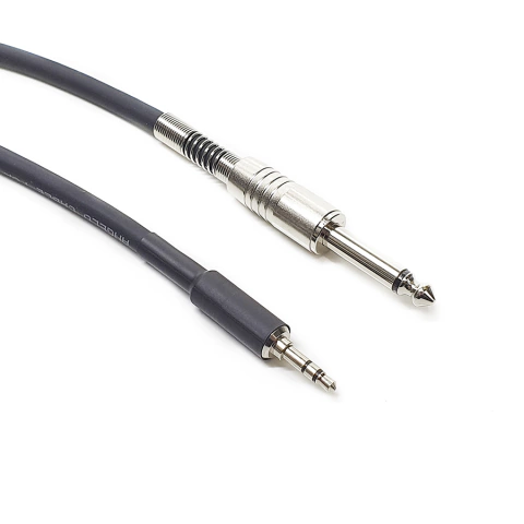 Cabo de Áudio P2 Estéreo/ P10 Mono - Conectores Santo Angelo e Cabo X30 - Yashi