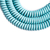 Cabo Instrumento P10-P10 Mono/Mono - Tornado Azul Claro - Reto/Reto - 9,15M - Santo Angelo
