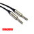 Cabo Balanceado P10(TRS)/P10(TRS) - Cabo Mogami Neglex 2549 e Conectores Neutrik NP3X