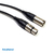 Cabo Balanceado XLR (Macho)/XLR (Fêmea) - Cabo Amphenol M2S (Smart Cable) e Conectores Amphenol AC3M/AC3F