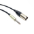 Cabo Balanceado P10 (TRS)/XLR (Macho) - Cabo X30 (2x0,30mm2) e Conectores Amphenol ACPS-GN e AC3M - Yashi
