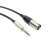 Cabo Balanceado P10 (TRS)/XLR (Macho) - Cabo X30 (2x0,30mm2) e Conectores Amphenol ACPS-GN e AC3M - Yashi