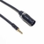 Cabo Balanceado P2(TRS)/XLR(Macho) - Cabo X30 (2x0,30mm2) e Conectores Santo Angelo - Yashi