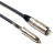 Cabo RCA/XLR (Macho) - Cabo X30 (2x0,30mm2) e Conectores Santo Angelo RCA Ninja / XLR Macho - Yashi