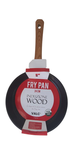 Sartén apta inducción antiadherente WOOD VALC 24 CM - comprar online