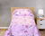 Acolchado Estampado Reversible - Unicornio / Lila - comprar online