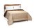 Acolchado Liso Reversible - Tostado/Chocolate - comprar online