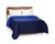 Acolchado Liso Reversible - Azul Francia/Azul Marino - comprar online