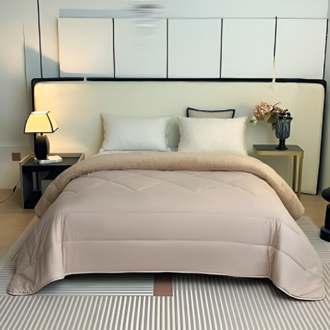 Acolchado Linea Duet C/ Corderito - Beige - comprar online