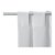 Cortina Blackout Textil 2,10 - Blanco Tiza - comprar online