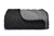 Kit Cubrecama Liso C/ Fundas - Negro / Gris - comprar online