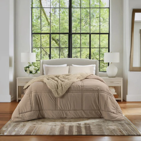 Acolchado Linea Duo Sense C/ Corderito - Visón - comprar online