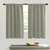 Cortina Blackout Vinilico Corta Doble - Gris Claro