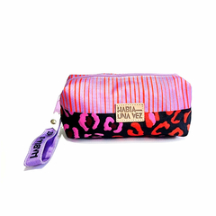 COSMETIQUERA ELLIE ANIMAL PRINT MULTICOLOR - comprar online