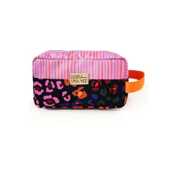 COSMETIQUERA CLOWN ANIMAL PRINT COLORES - comprar en línea