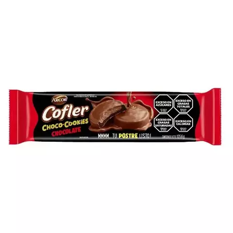 Galletita Cofler Choco-Cookies Chocolate x 105,6 grms - comprar online