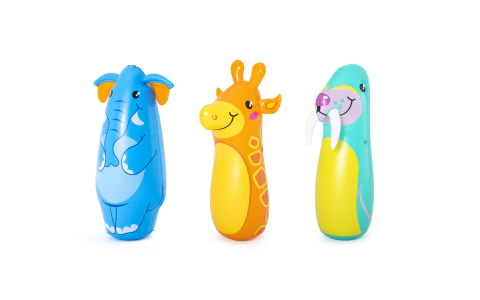 Puching Ball Inflable Involcable Boxeo Niños Animales #52152