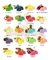 Imagen de Bombones De Fruta X 32 U X Color X Sabor *ideal Candy Bar*