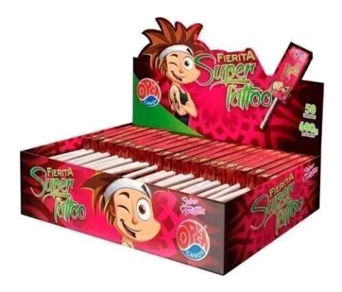 Chupetin Fierita X 50 U C/tatoo *ideal Bolsita De Cumple*