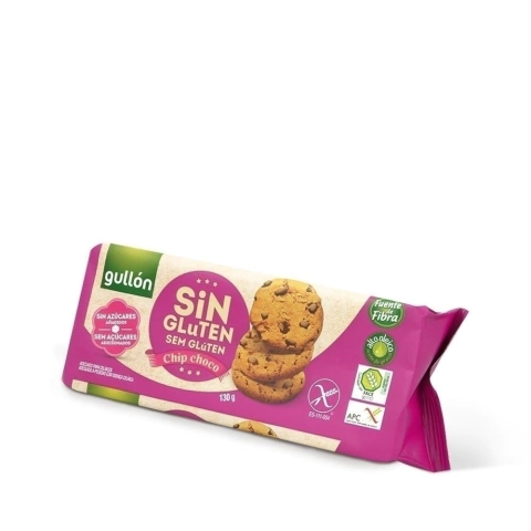 Galletitas Sin Gluten Chip Choco Gullón 130 Grs