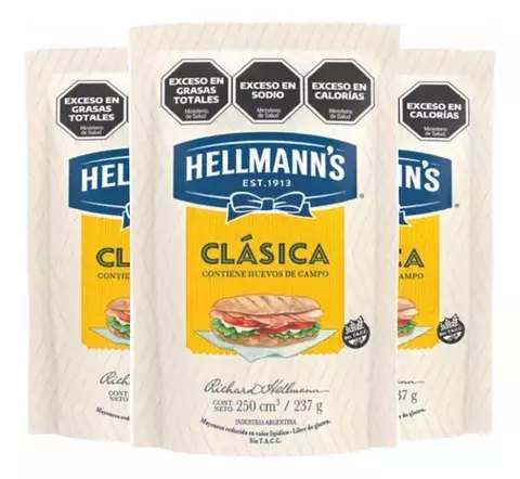 Hellmann's Mayonesa x 237 gramos