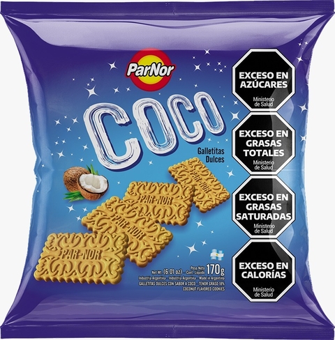 Coco Parnor x 170 gramos