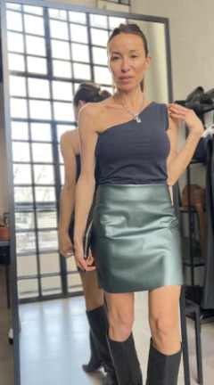 Imagen de FALDA LUPE METAL