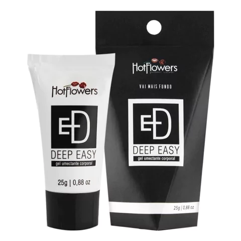 DEEP EASY GEL UMECTANTE BISNAGA 25G HOT FLOWERS