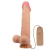 PÊNIS REALÍSTICO COM VIBRO DUPLA CAMADA 24X5CM - sex shop cascavel