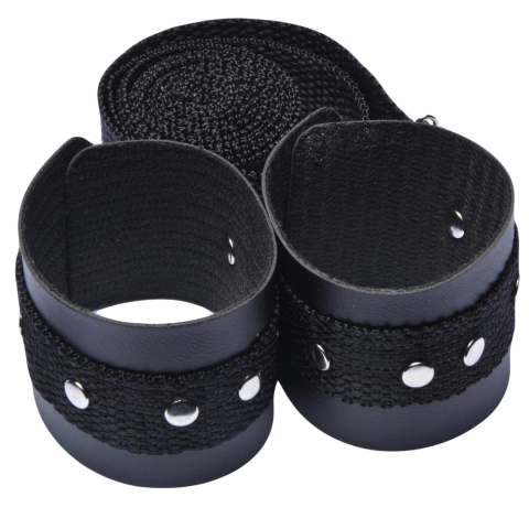 TORNOZELEIRA COM TIRAS E REGULADOR - DOMINATRIX