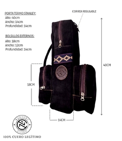 SET MATERO GAMUZADO - tienda online