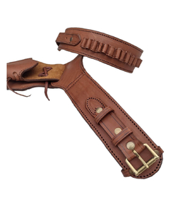 PISTOLERA WESTERN - ÑANDERU CUERO