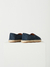Espadrille Calingasta Azul Cosido a Mano en internet