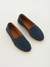 Imagen de Espadrille Calingasta Azul Cosido a Mano