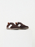 Zapatilla New York Gamuza Chocolate en internet